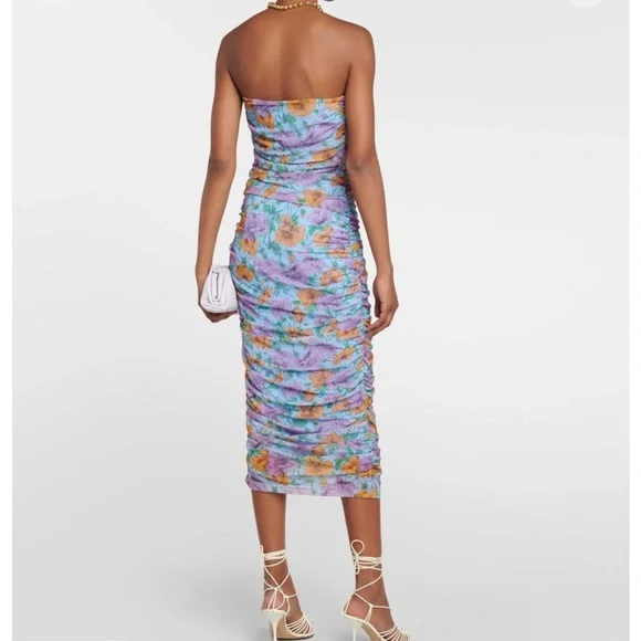 NWT Veronica Beard Quiana Floral-Print Dress